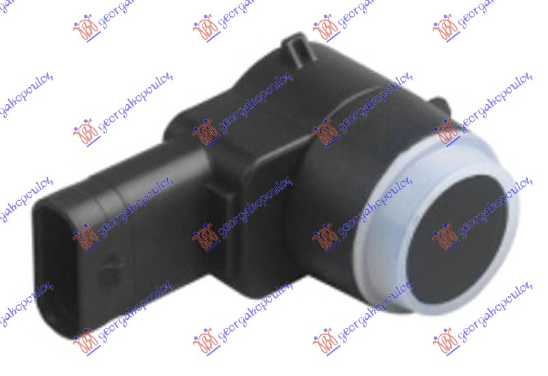 PARKING SENZOR (PDC) CRNI DZEK 3PIN 90M AUDI A4 04-07