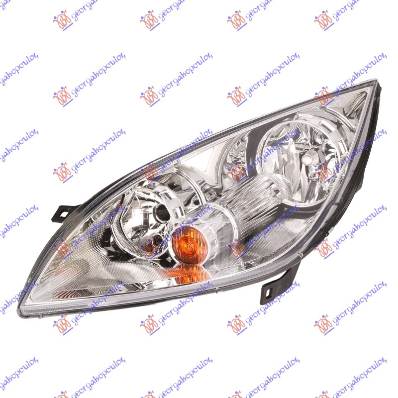 FAR ELEKTRICNI SREBRNI OKVIR (DEPO) MITSUBISHI COLT 2005-2008 (Z3A/Z2A/RG)