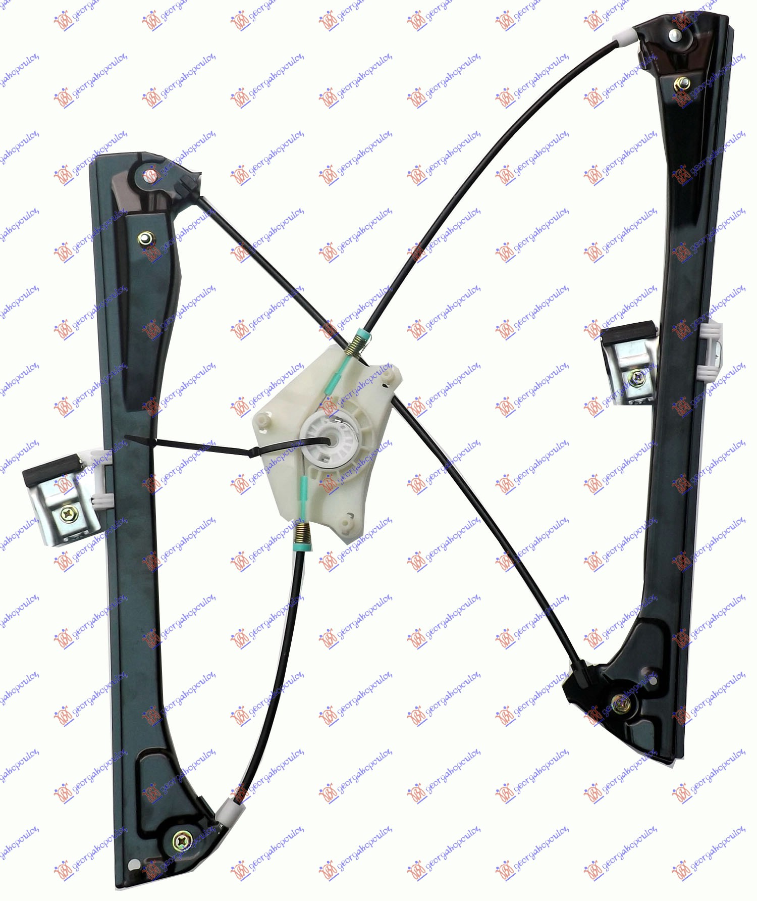 PODIZAC PREDNJEG PROZORA ELEKTRICNI (BEZ MOTORA) 5 VRATA (A KVALITET) MERCEDES B CLASS 2006-2008 (W245)