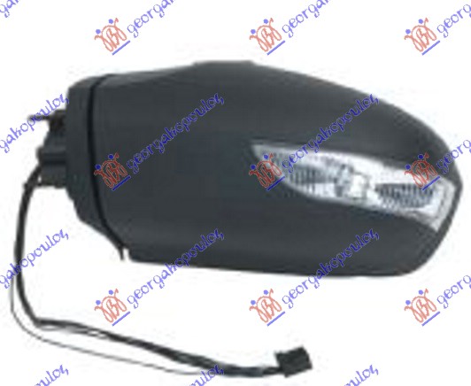 RETROVIZOR (SA POKLOPCEM) ELEKTRICNI SA GREJACEM (MIGAVAC) -2008 (ASFERICNO STAKLO) MERCEDES B CLASS 2006-2008 (W245)