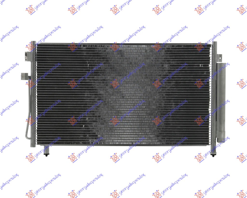 HLADNJAK KLIME ZA SVE MODELE BENZIN (650x360x16) SUBARU FORESTER 2002-2008 (SG/SH)