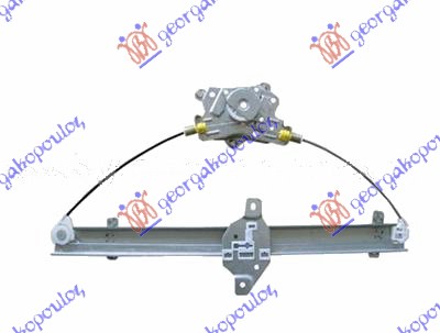 PODIZAC PREDNJEG PROZORA ELEKTRICNI (BEZ MOTORA) 5 VRATA HYUNDAI GETZ 2002-2005 (TB)