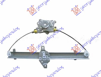 PODIZAC PREDNJEG PROZORA ELEKTRICNI (BEZ MOTORA) 5 VRATA HYUNDAI GETZ 2002-2005 (TB)