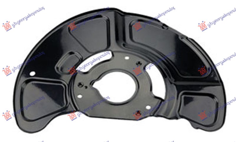 ZASTITA PREDNJEG KOCIONOG DISKA (PRECNIK ZASTITE 335/58mm) (PRECNIK DISKA 322mm) MERCEDES E CLASS 2009-2013 (W212)