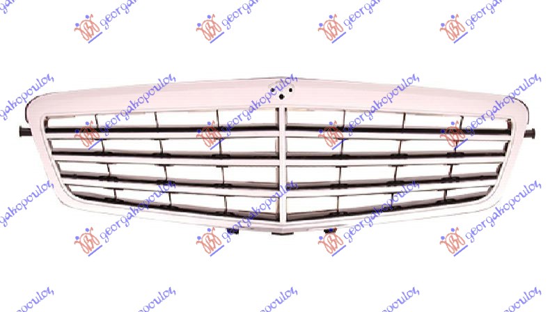PVC MASKA HROM/CRNA (AVANTGARDE) MERCEDES E CLASS 2009-2013 (W212)