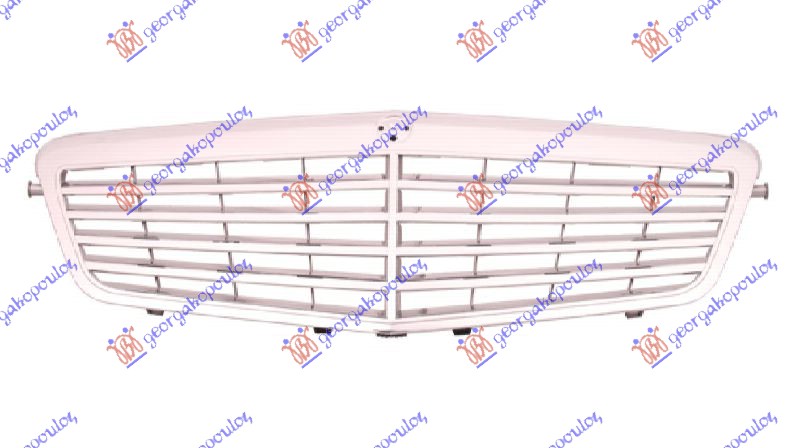 PVC MASKA HROM/SREBRNA (ELEGANCE) MERCEDES E CLASS 2009-2013 (W212)