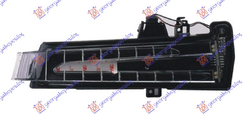 MIGAVAC U RETROVIZORU (LED) MERCEDES CLS COUPE 2010-2014 (W218)