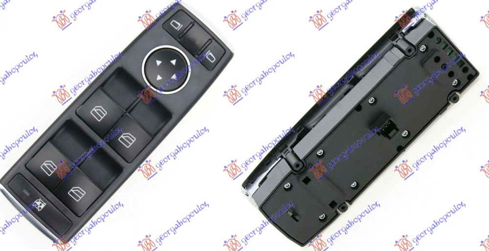 PREKIDAC U PREDNJIM VRATIMA (4 TASTERA) (3 PIN) MERCEDES GLK 2008-2012 (X204)
