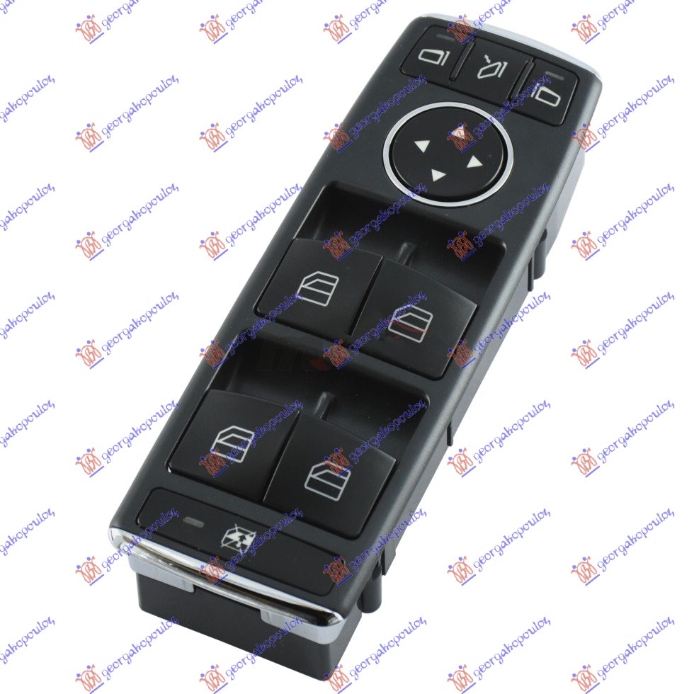 PREKIDAC U PREDNJIM VRATIMA (4 TASTERA) (ELEKTRO-SKLOPIV RETROVIZOR) (3 PIN) MERCEDES GLK 2008-2012 (X204)