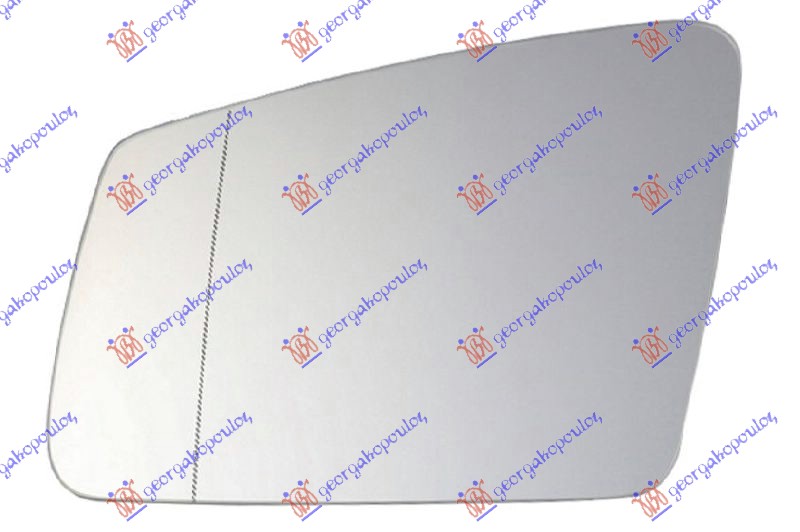 STAKLO RETROVIZORA SA GREJACEM (ASFERICNO) MERCEDES E CLASS 2009-2013 (W212)