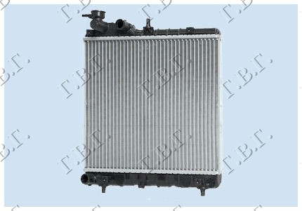HLADNJAK MOTORA 1.0I 12V (+/-AC) (36x40) HYUNDAI ATOS PRIME 1999-2003 (MX)