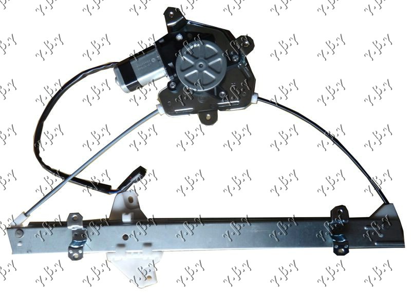 PODIZAC PREDNJEG PROZORA ELEKTRICNI (BEZ MOTORA) (ORIGINALNI) HYUNDAI ATOS PRIME 1999-2003 (MX)