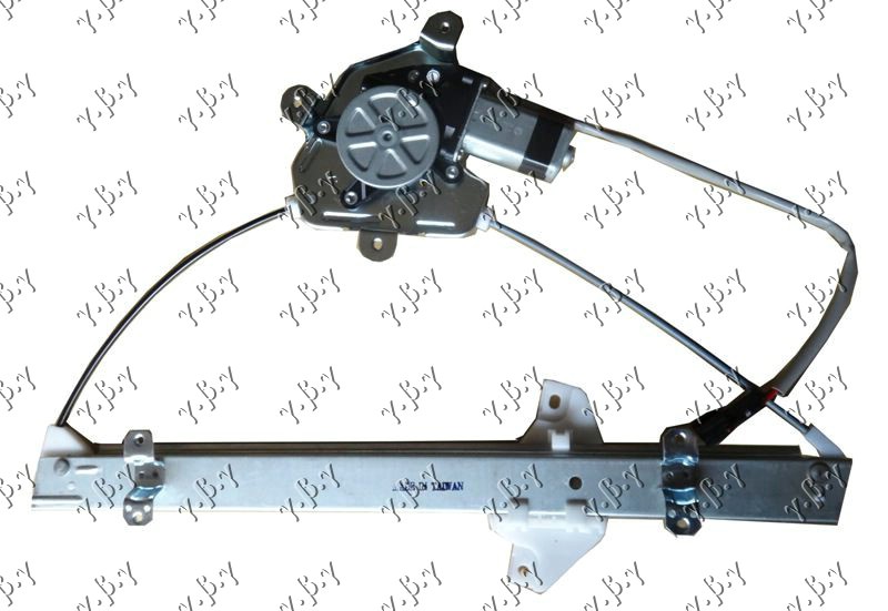 PODIZAC PREDNJEG PROZORA ELEKTRICNI (BEZ MOTORA) (ORIGINALNI) HYUNDAI ATOS PRIME 1999-2003 (MX)