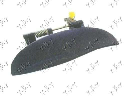 KVAKA ZADNJIH VRATA SPOLJASNJA HYUNDAI ATOS PRIME 1999-2003 (MX)