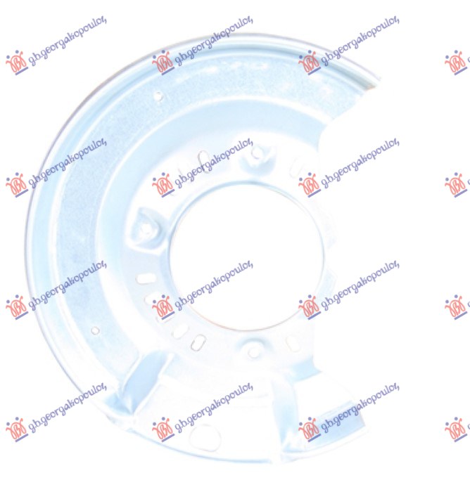 ZASTITA PREDNJEG KOCIONOG DISKA (PRECNIK ZASTITE 263/88mm) (PRECNIK DISKA 235mm) TOYOTA YARIS I 1999-2005 (P1)