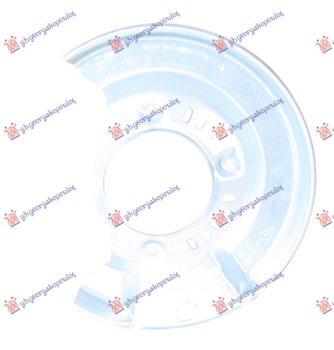 ZASTITA PREDNJEG KOCIONOG DISKA (PRECNIK ZASTITE 263/88mm) (PRECNIK DISKA 235mm) TOYOTA YARIS I 1999-2005 (P1)