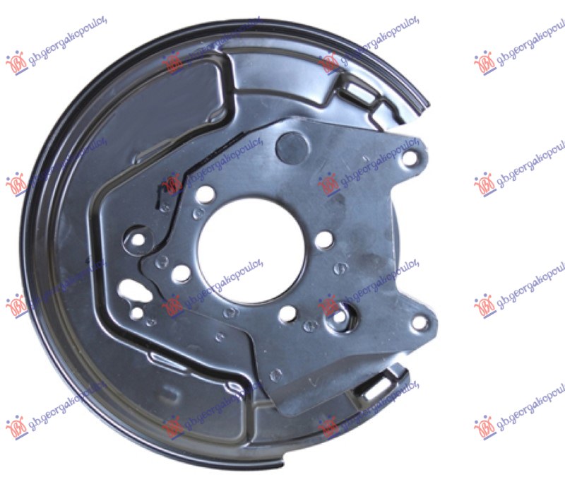 ZASTITA PREDNJEG KOCIONOG DISKA (PRECNIK DISKA 255mm) TOYOTA YARIS VERSO 1999-2006 (P2)