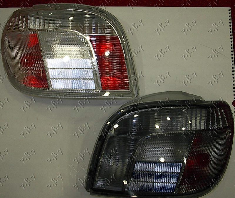 STOP LAMPA BELA (SET) (TUNING) TOYOTA YARIS I 1999-2005 (P1)