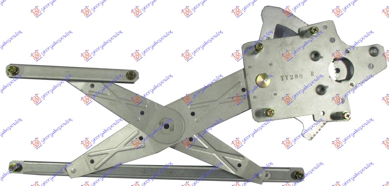 PODIZAC PREDNJEG PROZORA ELEKTRICNI (BEZ MOTORA) 3/5 VRATA (FRANCUSKA) TOYOTA YARIS I 1999-2005 (P1)