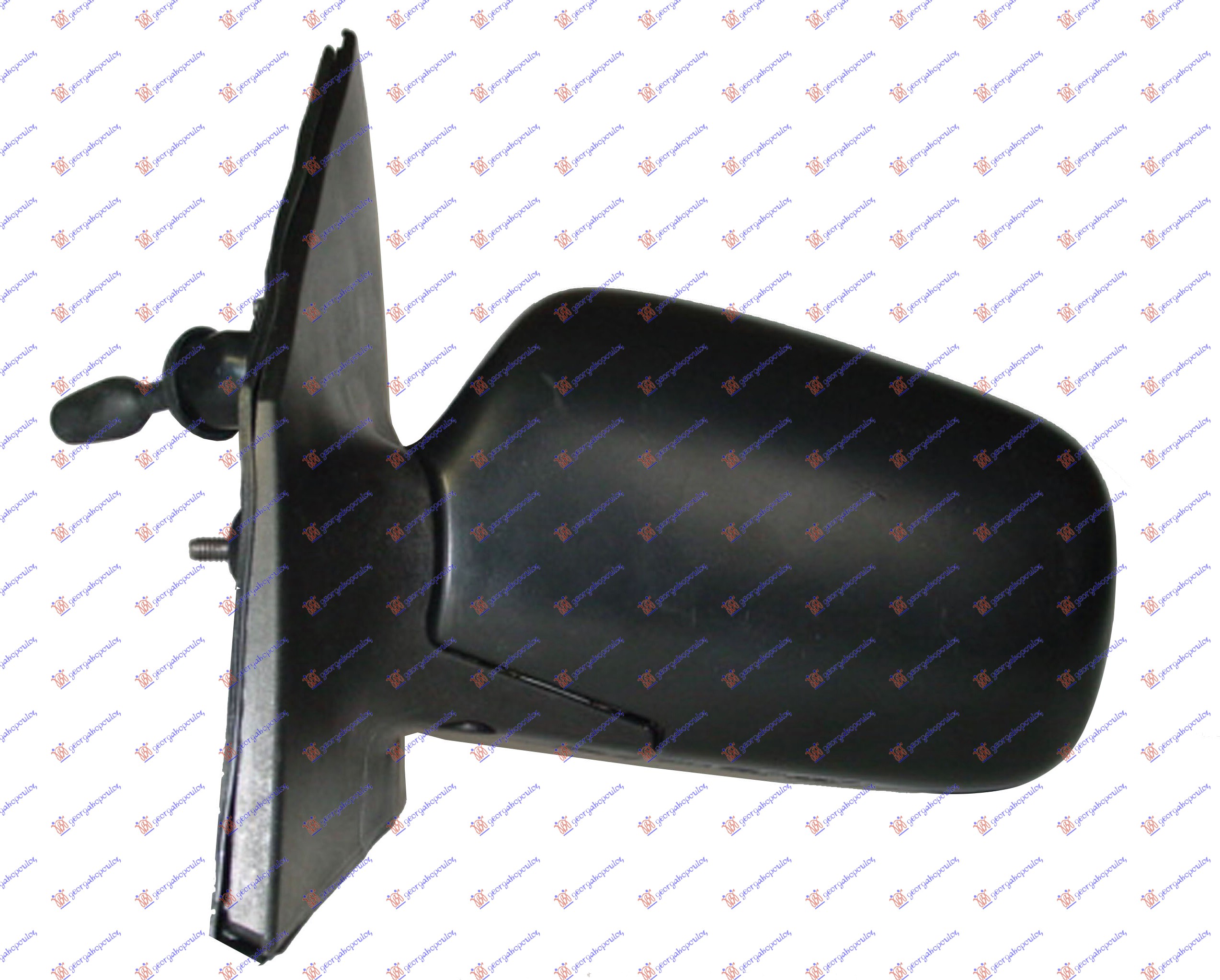 RETROVIZOR MEHANICKI SA SAJLOM -2003 (KONVEKSNO STAKLO) TOYOTA YARIS I 1999-2005 (P1)