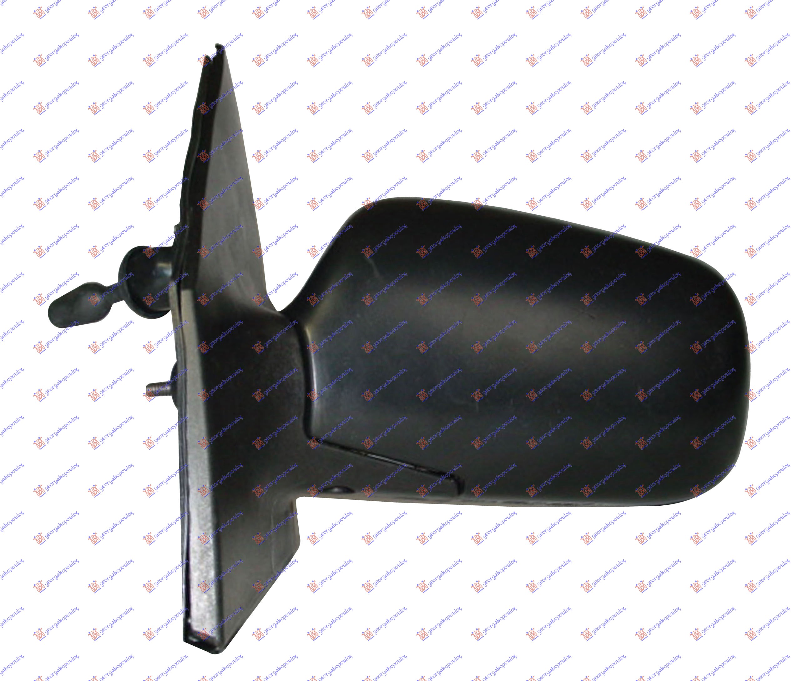 RETROVIZOR MEHANICKI SA SAJLOM 2003- (KONVEKSNO STAKLO) TOYOTA YARIS I 1999-2005 (P1)