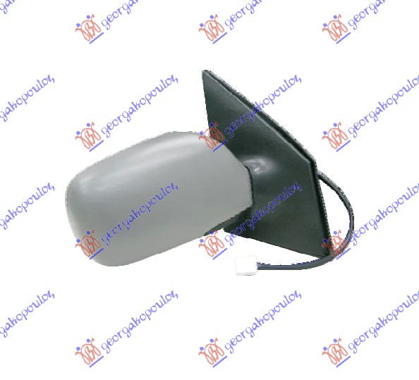 RETROVIZOR ELEKTRICNI SA GREJACEM PM 2003- (KONVEKSNO STAKLO) TOYOTA YARIS I 1999-2005 (P1)