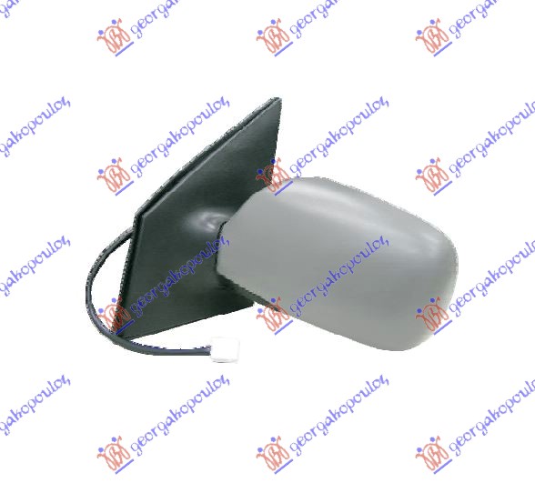 RETROVIZOR ELEKTRICNI SA GREJACEM PM 2003- (KONVEKSNO STAKLO) TOYOTA YARIS I 1999-2005 (P1)