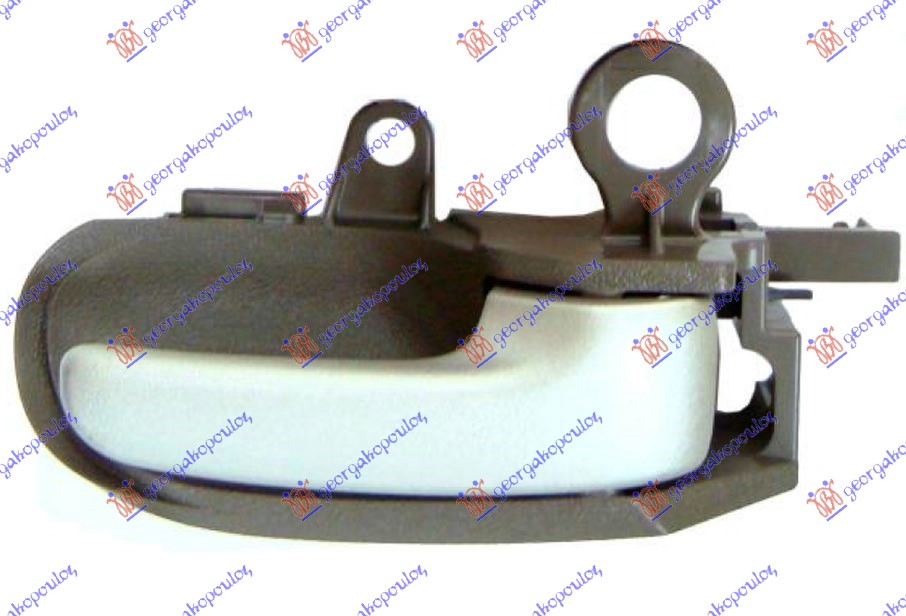 KVAKA PREDNJIH/ZADNJIH VRATA UNUTRASNJA SREBRNA TOYOTA YARIS I 1999-2005 (P1)