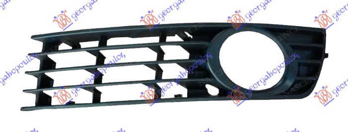 RESETKA PREDNJEG BRANIKA (SA MAGLENKOM) (OTVORENA) AUDI A4 2000-2004 (8E2/8E5)