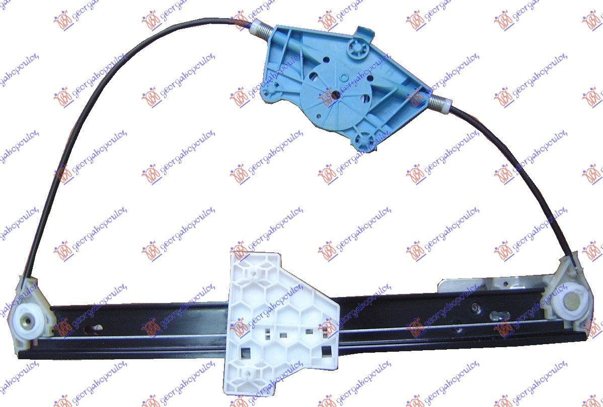 PODIZAC ZADNJEG PROZORA ELEKTRICNI (BEZ MOTORA) AUDI A4 2000-2004 (8E2/8E5)