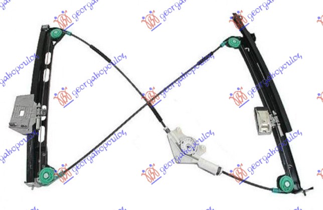PODIZAC PREDNJEG PROZORA ELEKTRICNI (BEZ MOTORA) CABRIO AUDI A4 2004-2007 (8E2/8E5)