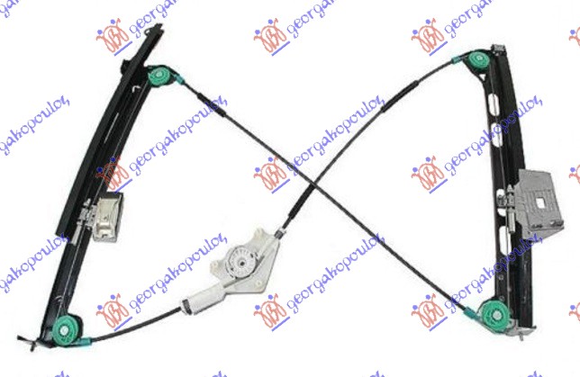 PODIZAC PREDNJEG PROZORA ELEKTRICNI (BEZ MOTORA) CABRIO AUDI A4 2004-2007 (8E2/8E5)