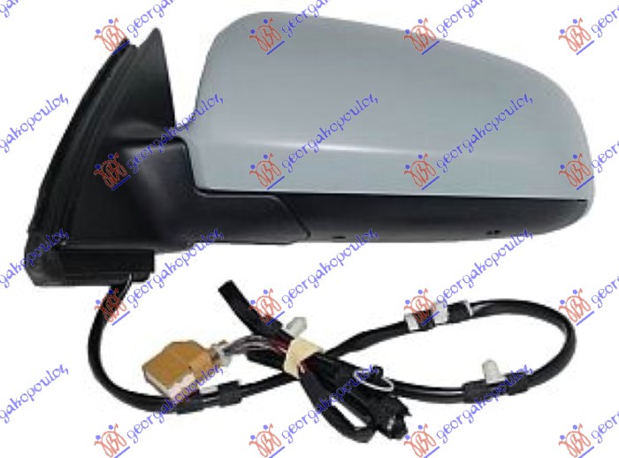RETROVIZOR ELEKTRICNI SA GREJACEM PM (ELEKTRO-SKLOPIV) AUDI A4 2000-2004 (8E2/8E5)