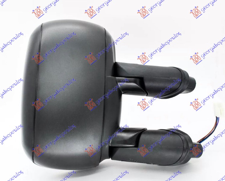 RETROVIZOR ELEKTRICNI SA GREJACEM (5 PIN) (A KVALITET) (KONVEKSNO STAKLO) FIAT DOBLO 2005-2009 (119/223)