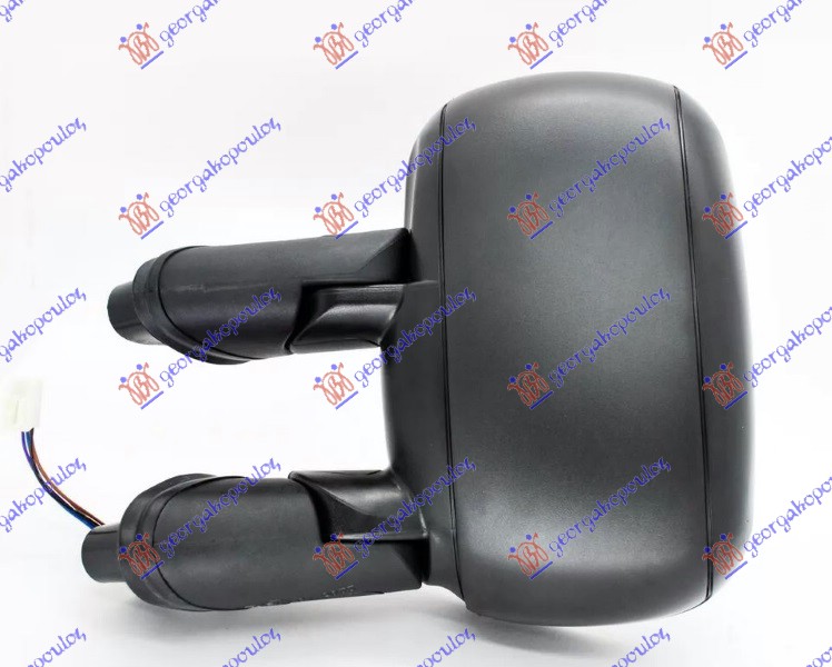 RETROVIZOR ELEKTRICNI SA GREJACEM (5 PIN) (A KVALITET) (KONVEKSNO STAKLO) FIAT DOBLO 2005-2009 (119/223)