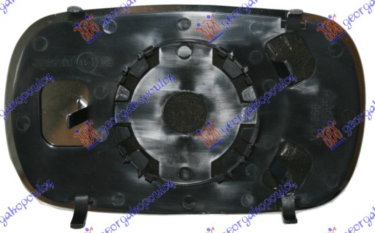 STAKLO RETROVIZORA (L=D) (KONVEKSNO) FIAT DOBLO 2001-2005 (119/223)