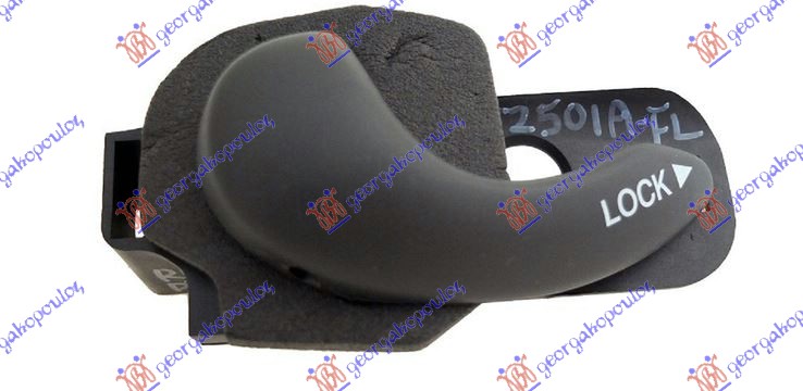 KVAKA PREDNJIH VRATA UNUTRASNJA CRNA FIAT DOBLO 2001-2005 (119/223)