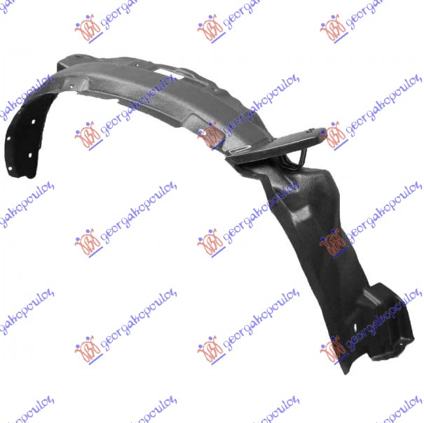 POTKRILO PLASTICNO ISUZU P/U D-MAX 2002-2007 (TFR/TFS)