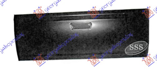 VRATA GEPEKA (PRODUZENA/DUPLA KABINA) ISUZU P/U D-MAX 2002-2007 (TFR/TFS)