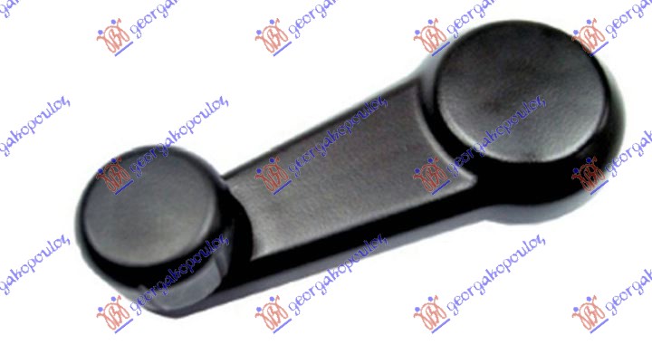 RUCICA ZA PODIZANJE PROZORA CRNA ISUZU P/U D-MAX 2002-2007 (TFR/TFS)
