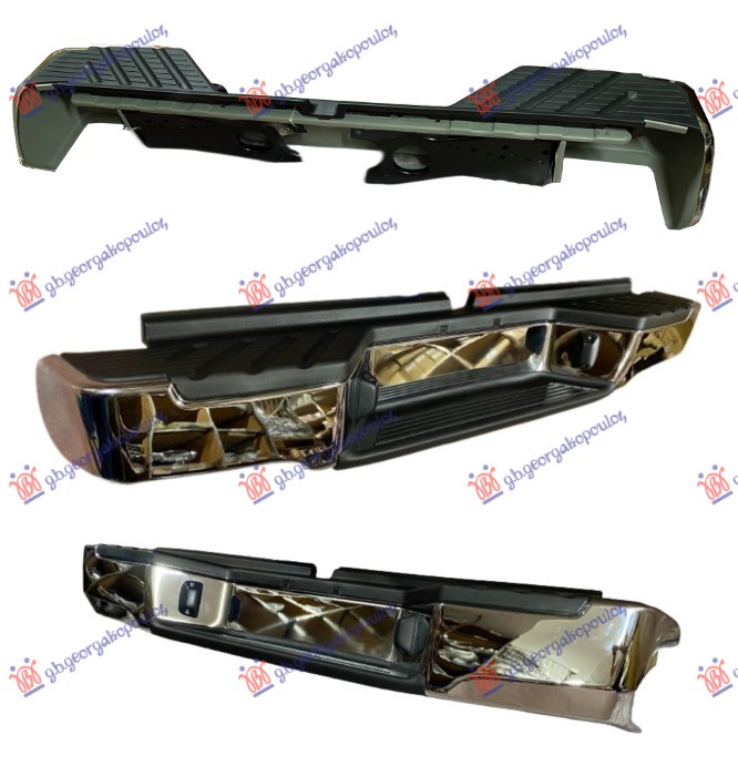 ZADNJI BRANIK HROM NISSAN P/U NAVARA 2WD-4WD 2001-2010 (D22)