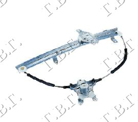 PODIZAC PREDNJEG PROZORA ELEKTRICNI (BEZ MOTORA) NISSAN P/U NAVARA 2WD-4WD 2001-2010 (D22)