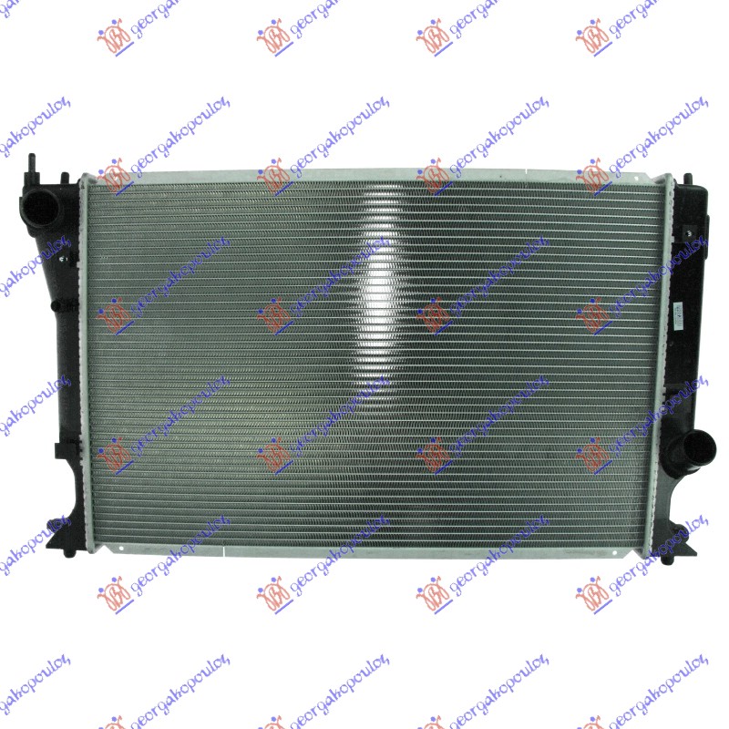 HLADNJAK MOTORA 2.0/2.2 D4D DIZEL (MAN) 06- (625x410) (2 CEVI) TOYOTA COROLLA VERSO 2007-2009 (R2)