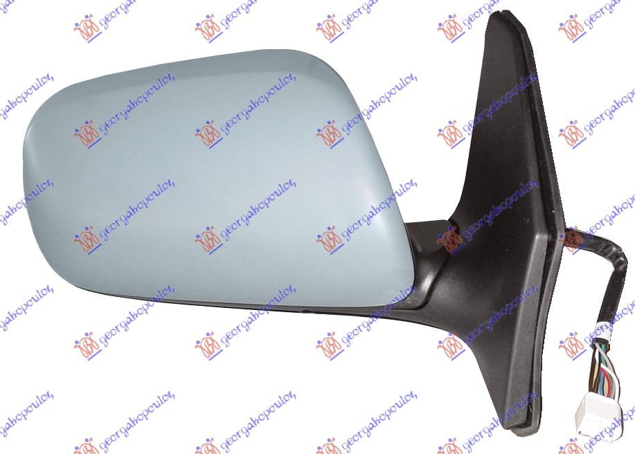RETROVIZOR ELEKTRICNI SA GREJACEM PM (ELEKTRO-SKLOPIV) -2006 (A KVALITET) (KONVEKSNO STAKLO) TOYOTA AVENSIS 2003-2008 (T25)