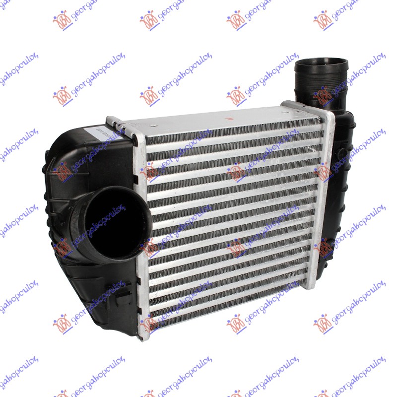 HLADNJAK INTERKULERA 2.0 TFSi - 2.0 Tdi (200x204x62) AUDI A6 2004-2008 (4F2/4F5)