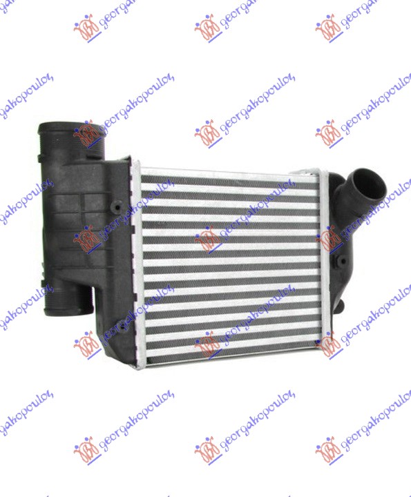 HLADNJAK INTERKULERA 2.7-3.0 TDI (205x200x64) AUDI A6 2004-2008 (4F2/4F5)