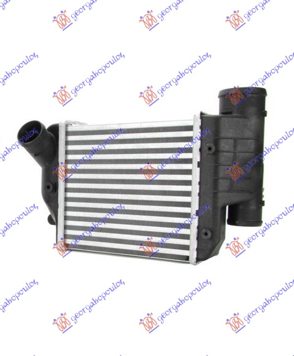 HLADNJAK INTERKULERA 2.7-3.0 TDI (205x200x64) AUDI A6 2004-2008 (4F2/4F5)