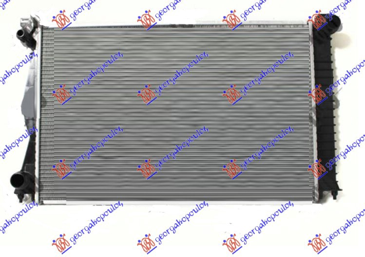 HLADNJAK MOTORA 2.7/3.0 TDI (MAN) (675x445x32) AUDI A6 2004-2008 (4F2/4F5)