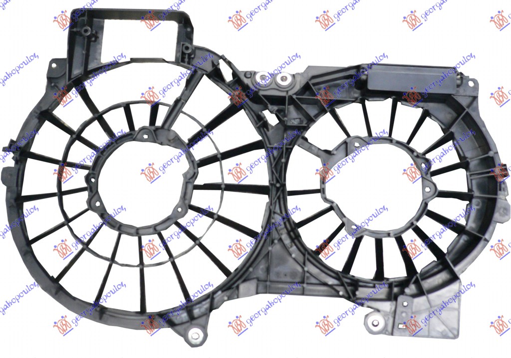 NOSAC DUPLOG VENTILATORA (BENZIN-DIZEL) AUDI A6 2004-2008 (4F2/4F5)