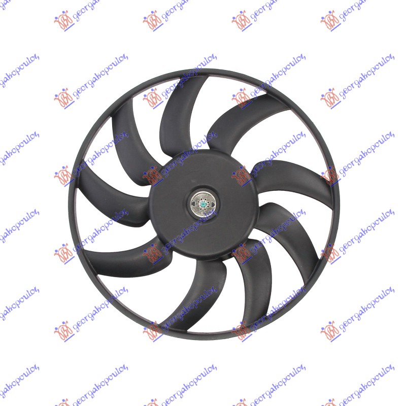 VENTILATOR HLADNJAKA (MOTOR+ELISA) (BENZIN-DIZEL) AUDI A6 2004-2008 (4F2/4F5)